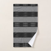 Badkamer handdoek sets grijs (Handdoek)