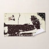 Badkamer handdoek sets hond (Handdoek)