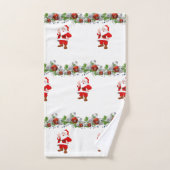 Badkamer handdoek sets Kerstmis Kerstman (Handdoek)
