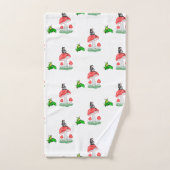 Badkamer Handdoek Sets Kikker Muizen Paddenstoel (Handdoek)