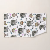 Badkamer handdoek sets Kittens Katten (Handdoek)