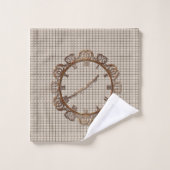 Badkamer handdoek sets klok (Wasdoekje)