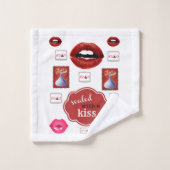 Badkamer handdoek sets kussen (Wasdoekje)