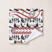 Badkamer handdoek sets Man grot (Wasdoekje)