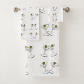 Badkamer handdoek sets Martini glazen (Insitu)