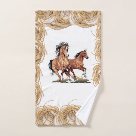 Badkamer handdoek sets Paard (Handdoek)