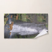 Badkamer handdoek sets paarden (Handdoek)