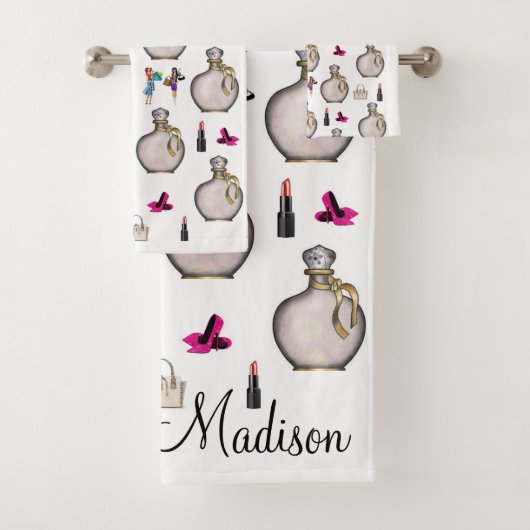 Badkamer handdoek sets parfum (Insitu)
