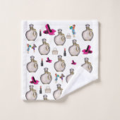 Badkamer handdoek sets parfum (Wasdoekje)