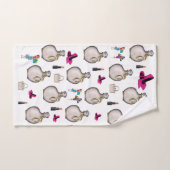 Badkamer handdoek sets parfum (Handdoek)
