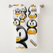 Badkamer handdoek sets Pinguïn (Insitu)
