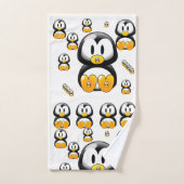 Badkamer handdoek sets Pinguïn (Handdoek)