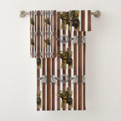 Badkamer handdoek sets Romeins (Insitu)