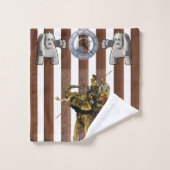 Badkamer handdoek sets Romeins (Wasdoekje)