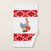 Badkamer Handdoek Sets Valentijnsdag Eend Vintage (Handdoek)
