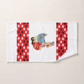 Badkamer Handdoek Sets Valentijnsdag Eend Vintage (Handdoek)
