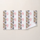 Badkamer handdoek sets Valentijnsdag Polar Beer (Handdoek)