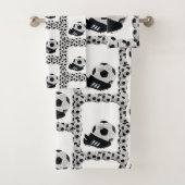 Badkamer handdoek sets Voetballen (Insitu)