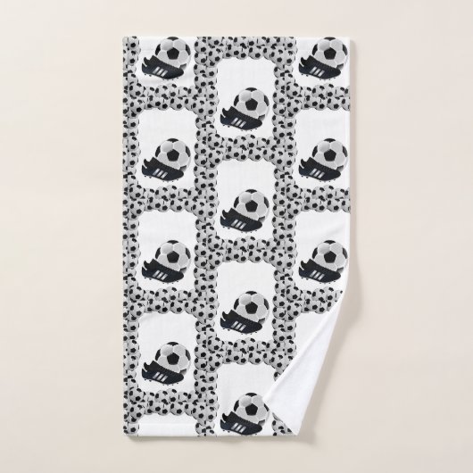 Badkamer handdoek sets Voetballen (Handdoek)