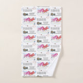 Badkamer handdoek sets Waar is mam? (Handdoek)