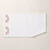Badkamer handdoek varken (Handdoek)