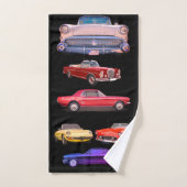 Badkamer Handdoeken Set met Oude Auto's (Handdoek)