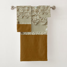Badkamer Handdoekenset Bad Handdoek