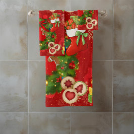 Badkamer Handdoekenset Bad Handdoek