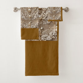 Badkamer Handdoekenset Bad Handdoek