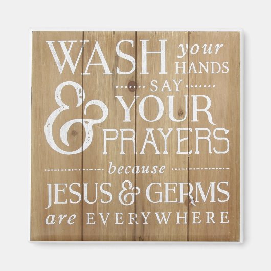 Badkamer Keuken Magneet. Was uw hand Magneet (Voorkant)