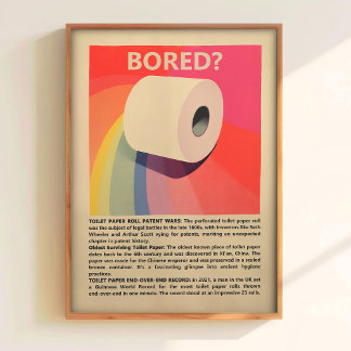 Badkamer Muurkunst Retro Toilet Kunst Grappige Toi Poster
