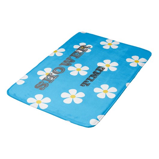 Badkamer strand thema badmat (Gekanteld)