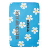 Badkamer strand thema badmat (Voorkant Verticaal)