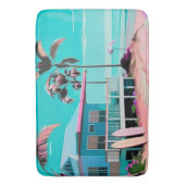 Badkamer strand thema badmat (Voorkant Verticaal)
