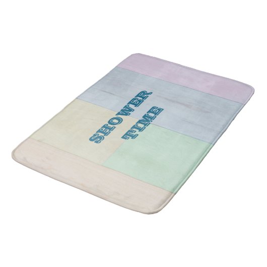 Badkamer strand thema badmat (Gekanteld)