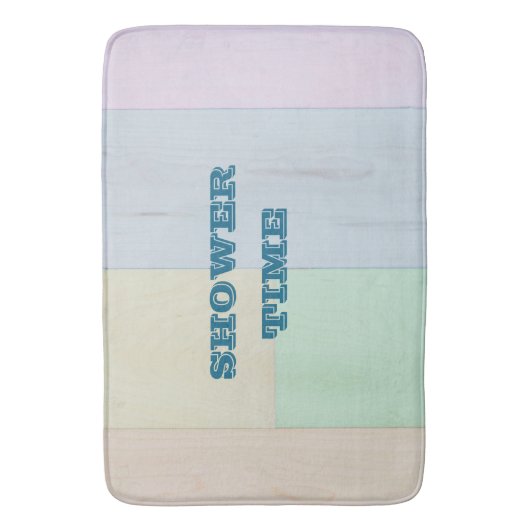 Badkamer strand thema badmat (Voorkant Verticaal)