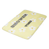 Badkamer strand thema badmat (Gekanteld)