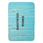 Badkamer strand thema badmat (Voorkant Verticaal)