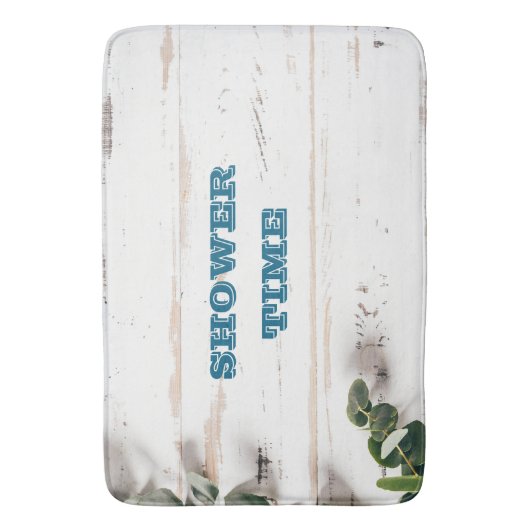 Badkamer strand thema badmat (Voorkant Verticaal)