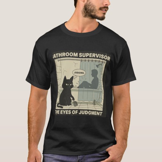 Badkamer Supervisor T-shirt (Voorkant)