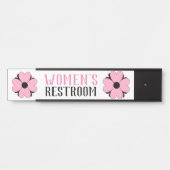 Badkamer Teken Badkamer Signs Vrouwen Restroom Deurbordje (Voorkant)