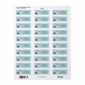 Badkamer Tijd Fantasieën Retouradres Label (Full Sheet)
