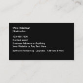 Badkamer verbouwen huis renovaties visitekaartje (Achterkant)