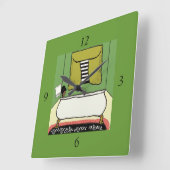 badkamer vierkante klok (Hoek)