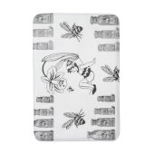 badkamer voor hommels badmat (Voorkant Verticaal)