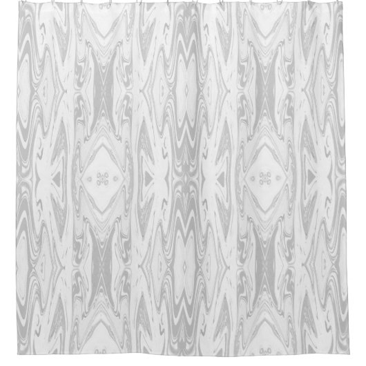 Badkamer Wit douchegordijn (Voorkant)