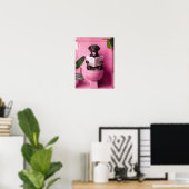 Badkamer Zwarte Labrador Print Grappige Posters Ho (Thuiskantoor)