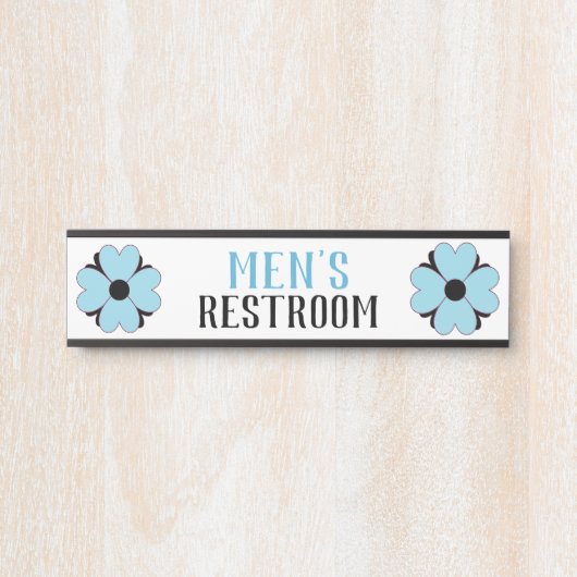 Badkamerbord Mannen Deurbordje (Voorkant)