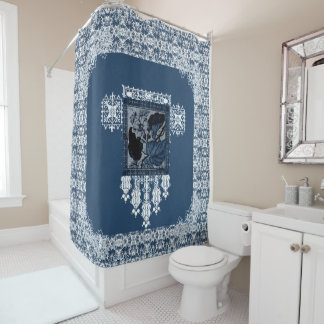  badkamergordijn voor de romantische sfeer douchegordijn