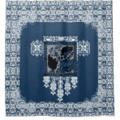  badkamergordijn voor de romantische sfeer douchegordijn (Voorkant)